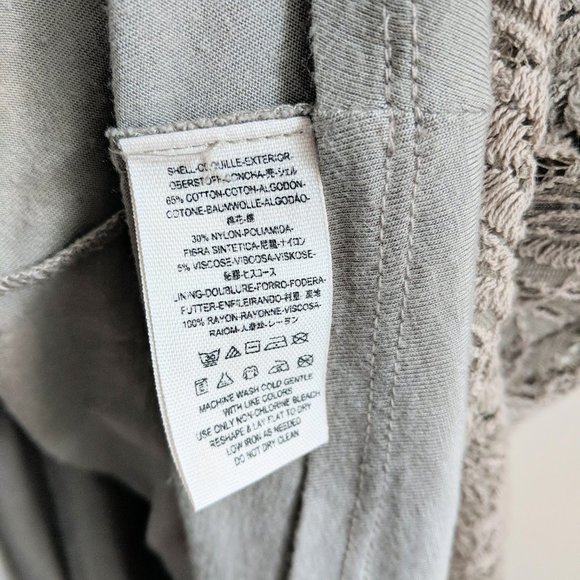 [Free People] Greige Lace Shake It Up Dress - Picture 4 of 6